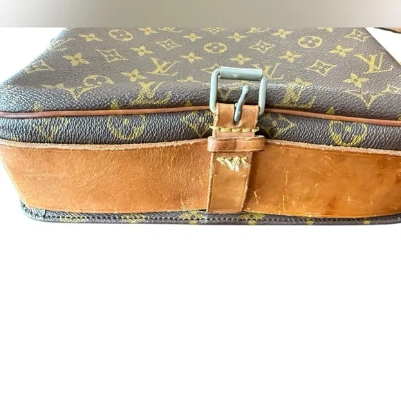 Louis Vuitton Monogram Vintage Cartouchière-Style Crossbody Shoulder Bag - Picture 4 of 11